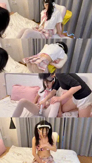 皮皮的情趣小游戏~被淫水浸湿的白丝和红肿的乳头和小穴替她宣布了今日的失败~ 和双马尾jk配白丝的皮皮玩情趣小游戏蒙眼猜字～当笔触落在皮皮身上时花蕊已经在悄悄流淫水～游戏惩罚全身鞭打～假阳大力塞入抽插～屈辱狗链捆绑～被迫口球塞嘴～言语不断羞辱～齐上阵 隔着白丝磨阴蒂 不断扩张的小穴～最后高潮不断的皮皮连三角比基尼也挡不住突起红肿的乳头～