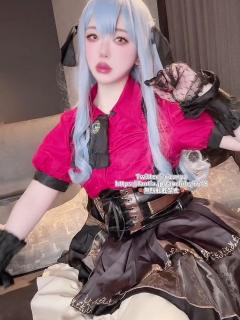Ave M◯jica/豊◯祥子自撮り???? 小姐姐Cos成丰川祥子，舔着假阳具。ワルキューレ (りずな)