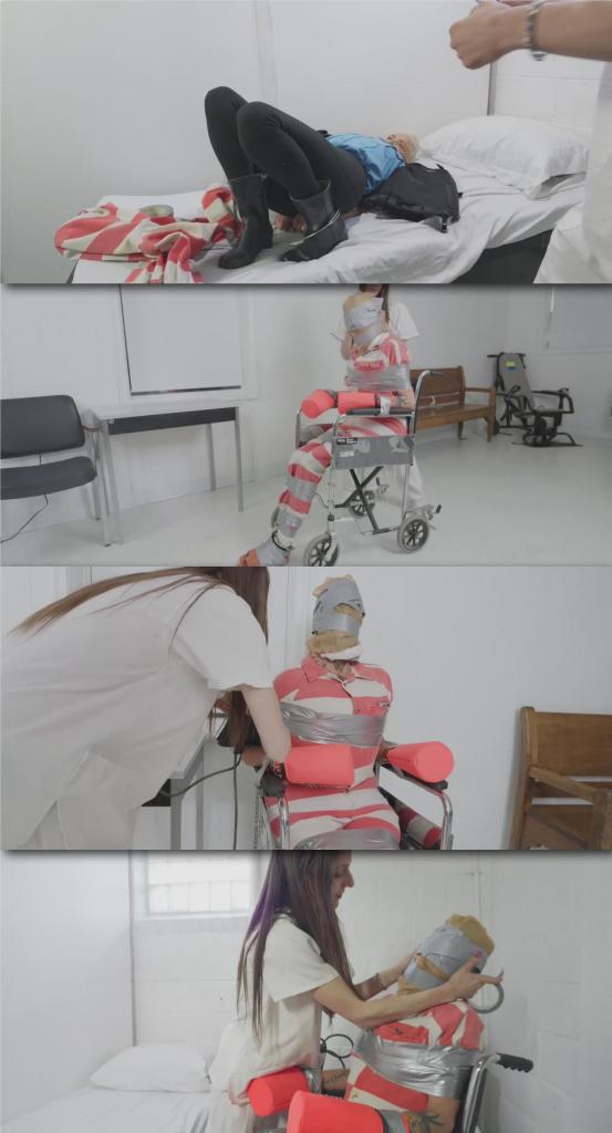 Trixie's escape part#2 片名：Trixie's escape part#2<br><br>美丽的姑娘Trixie，反杀逃脱牢狱，把女警反拷，各种羞辱，最后捆上手推车