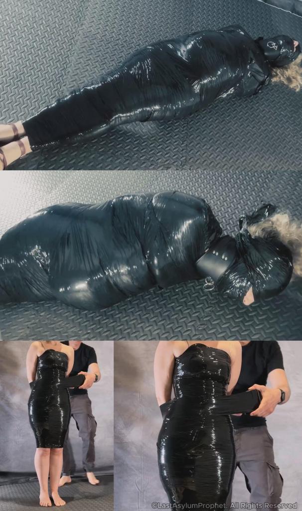 Kinky NIKKY and The Curse of The Lost Temple 一座被遗忘的寺庙，一条诅咒项圈，专为金琪·妮琪而设——她总是被危险所吸引！她像一位身经百战的战士般潜行，武士刀已出鞘，随时准备战斗，直到一股邪恶的力量让她措手不及……她发现自己被无情地包裹在茧中，被某种神秘生物的卵所吞噬，她绝望的挣扎和被压抑的尖叫声……A forgotten temple and a cursed collar for Kinky Nikky — always drawn to danger! She prowls like a seasoned warrior, katana drawn and ready, until a sinister presence catches her off guard... and she finds herself hopelessly cocooned, claimed by the eggs of a mysterious creature, her desperate writhing and muffled screams utterly