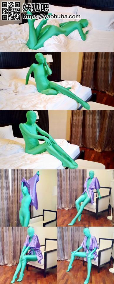 Green Zentai Morning part 1 1——<br>这个系列之前原创区那边受限于供货方要求，价格搞得很贵，让很多朋友们爱而不得。<br>这次直接搬运区用合理的价格让大家好好的爽一爽。<br>买之前仔细甄别一下，买过的就不要再买了，没买过的就狠狠冲吧。<br><br>2——<br>此次更新量大，工作量超标。<br>大家参考预览图肯定能看懂的。所以文案就不哆嗦了，预览15秒也瞎选了。<br>更新期间造成的刷屏，请大家海涵。<br><br><span style='color:#b0b0b0;'>[隐藏文字，购买后可见]</span>