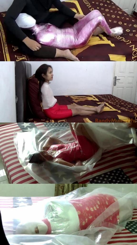 Compilation Ver.35 : Swimsuit Mummification (4 in 1) Compilation Ver.35 : Swimsuit Mummification is collection of mummification videos from Randy Mummify Editor's Choice, All videos start from the Main Scene (POV)<br>4 Scenes In Compilation : RM126, RM127, RM139 and RM140