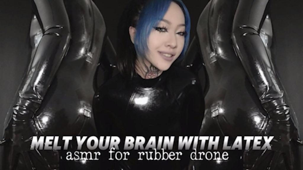 Melt your brain with latex 什么都不想，什么都不去想，你只需去感受，去体验乳胶带来的触感。让自己彻底化身为女神的橡胶傀儡<br><span style='color:#b0b0b0;'>[隐藏文字，购买后可见]</span>