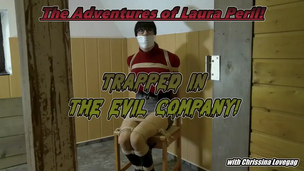 C0626 Adventures of Laura Peril 伪娘<br>The superbusty Reporter-Snoop Laura Peril is back in action! This time the courvatious gurl in her sexy sweater outfit investigates for proofs of a company with criminal backround. Fortunately she has contact to a workmate there and he offers Laura to hand over some pressuring intel about his bosses. But for that she has to come directly into the company... a dangerous step as it will turn out soon! Because as the big-boobed reporter meets up her contact after workend, she erans a sneaky betrayal insted of some files. The busty snoop becomes effective tied up and otm-gagged on a chair and has to face the boss himself who's not amused about her way to stick her nose into his businesses. Planing to make short process with the buxom problem, the culprit oders to stow her up in a storrage room untill her disposal! Laura ends up bountiful restricted on a chair again, heavily muzzled with a huge tape-wrap-gag and tries desperately to find a way out of her predicament untill her captors can fullfill their plans with her!