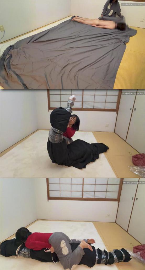 Cloth Mummy Bondage 片名：Cloth Mummy Bondage<br><br>这个是男M片，请喜欢此类的朋友购买，谢谢<br><br>I found this big gray piece of fabric and immediately thought, “Oh, this is perfect.” So I started wrapping my favorite bag enthusiast round and round until he was completely cocooned.<br>Surprisingly, his breathing seemed fine, so I went, “Well… why stop there?” and added a large black cloth over the top. Double-layered. The cocoon vibe just kept getting better.<br>His arms were up in a banzai position, but they kept slipping out of the fabric. So I reinforced everything with plastic wrap and rope, tightening it step by step until it felt properly secured.<br>Eventually he said it was getting really hot and hard to breathe inside, so I cut a small hole to let only his mouth out. See? I can be considerate.<br>But obviously I wasn’t leaving it at that. I tied together some hand towels, made a long improvised gag, and stuffed it right back in.<br>Fully wrapped, layered, unable to move.<br>I’m standing there laughing, pressing a wand vibrator against him, steadily pushing him closer and closer. And yes, he finished exactly like that.<br>It’s all shot on a fixed camera, no cuts.<br>You can see the layers of fabric, the tightening, the struggle, everything as it happens.<br>I think this will really hit the spot for people who love full-body bondage and heavy fabric encasement… but honestly? I’m also a little curious who’s actually going to buy it. Haha.<br><br>我发现了一块巨大的灰色布料，立刻想到：“哦，这太完美了。”于是我开始一圈又一圈地把我最爱的包包狂热者裹起来，直到他被完全裹住。<br>令人惊讶的是，他的呼吸似乎很平稳，于是我说，“嗯……为什么停在这里呢？”然后我在上面加了一块大黑布。双层的。茧的氛围越来越浓了。<br>他的手臂摆出了“班宰”（一种武术招式）的姿势，但总是从布料中滑落。于是我用塑料膜和绳子加固了所有部位，一步步收紧，直到感觉已经牢牢固定。<br>最后他说里面太热，呼吸困难，于是我在上面剪了个小洞，只留出他的嘴能伸出来的空间。看到了吗？我很体贴的。<br>但显然我不会就此罢休。我把几条手巾绑在一起，做成一个长长的临时塞子，然后把它塞了回去。<br>完全包裹，层层叠叠，无法移动。<br>我站在那里笑着，用魔杖式振动器按压着他，稳稳地把他推得越来越近。是的，他就这样结束了。<br>全程使用固定镜头拍摄，无剪辑。<br>你可以看到布料的层次、收紧的过程、挣扎的痕迹，以及一切发生时的细节。<br>我认为，对于那些喜欢全身束缚和厚重面料包裹的人来说，这确实会正中下怀……但说实话？我也有点好奇，到底谁会买它。哈哈。
