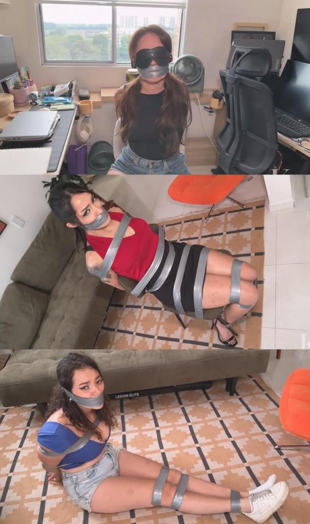 Mara_s Mistake Was Sending Elena After Luana 玛拉用一种非常奇怪的方式给埃琳娜打了电话；她对卢安娜的复仇之心即将在一场充满束缚和背叛的PVC游戏中发生意想不到的转变。Mara has called Elena in a very peculiar way; her desire for revenge against Luana is about to take an unexpected turn in a pvc game with really tight wrapgags and betrayals.
