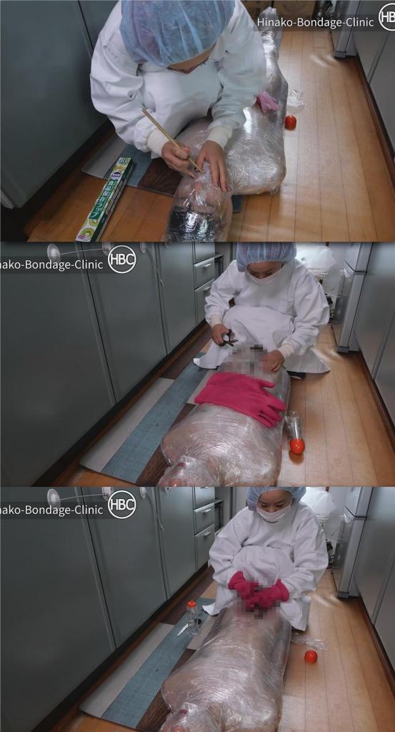 Dish Washing Glove Hand Job 片名：Dish Washing Glove Hand Job<br><br>这个是男M片，请喜欢此类的朋友购买，谢谢<br><br>Hinako, dressed in an apron, mummified her sub and layed him on the floor, opening up some of the wrap, and pulling out his dick. She then put on spiked dish washing gloves and began to give him a hand job with it. Needless to say, this was not the most pleasant hand job and, unable to bear the pain, he screamed out in agony. So then, being the kind person she is, Hinako switched to a softer glove and continued on from there. To all you glove fans, you're not going to want to miss this one!<br><br>Hinako穿着围裙，把她的潜水艇做成木乃伊，放在地板上，打开一些包裹，拔出他的鸡巴。然后，她戴上带刺的洗碗手套，开始给他做手工。不用说，这不是最愉快的手工，他无法忍受疼痛，痛苦地尖叫起来。所以，作为一个善良的人，Hinako换上了一只更柔软的手套，并从那里继续前进。对于所有手套迷来说，你们一定不想错过这一次！