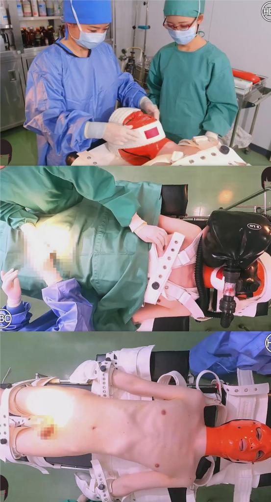 HBC X Eri Kitami Bondage Hospital Part 1 (Gloved Handjob) 片名：HBC X Eri Kitami Bondage Hospital Part 1 (Gloved Handjob)<br><br>这个是男M片，请喜欢此类的朋友购买，谢谢<br><br>In this special collaboration with Eri Kitami, a patient gets bondage therapy from two cute Japanese doctors in surgery scrubs. The patient is strapped down the operating table with Segufix and has a Studio Gum rubber mask put over his head. He is given special medicine via oxygen mask while to two female doctors give him a gloved handjob.<br><br>在与Eri Kitami的特别合作中，一名患者接受了两名穿着手术服的可爱日本医生的束缚疗法。患者用Segufix绑在手术台上，头上戴着Studio Gum橡胶面罩。他通过氧气面罩获得特殊药物，而两名女医生则给他戴上手套。