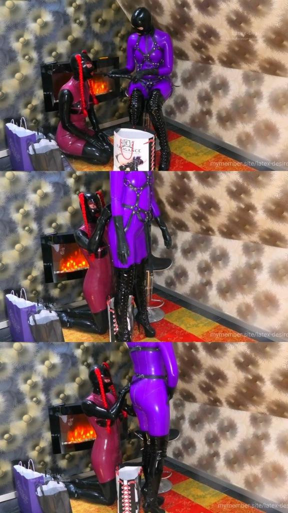Kinky shopping haul ♥ With English subtitles! Also for the first time you can see the plum latex dress on Ruby and the purple latex catsuit on me from Latexcatfish (which we ordered in February 2023 ????) and our newly renovated roof, which will be our kinky room ???? It's not finished yet, we do almost every day some stuff there and that's why we didn't have time for a live stream. Have fun watching and feel free to like, comment/write me privately what you think of this haul ????
