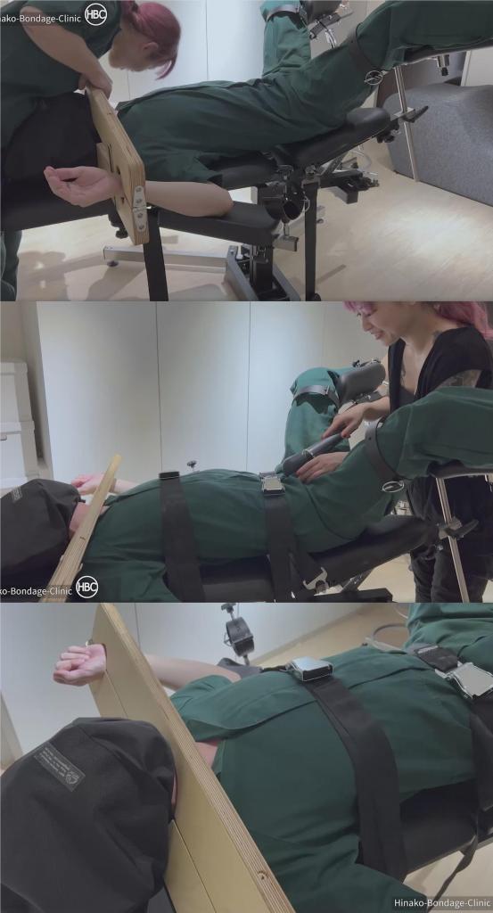 Prison Roleplay with Prisoner Uniform, Bondage and Abandonment Play 片名：Prison Roleplay with Prisoner Uniform, Bondage and Abandonment Play<br><br>这个是男M片，请喜欢此类的朋友购买，谢谢<br><br>Both wearing green prisoner uniforms, Hinako has some fun with her sub as she puts a harness ball gag in his mouth and ties him to a Style Fetish bondage chair. Then she puts a solid black prisoner hood over his head to keep him from seeing anything. Finally, she locks him in wooden shackles with an automatic release timer. With a vibrator pressed up against his dick, making him constantly horny, Hinako leaves him like that and returns home.<br>?The timer will automatically unlock him after 1 hour, so it’s fine.<br><br>两人都穿着绿色的囚服，Hinako与她的“子”玩得不亦乐乎，她把一个束缚球塞进他的嘴里，并把他绑在风格恋物癖束缚椅上。然后，她在他头上套上一个纯黑色的囚犯头罩，让他什么都看不见。最后，她用带有自动释放定时器的木制手铐将他锁住。Hinako把一个震动器压在他的阴茎上，让他持续兴奋，然后就这样离开了他，回家去了。<br>定时器会在1小时后自动解锁，所以没问题。