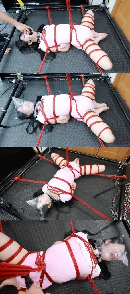 10分〜【ベビー服地面磔拘束イラマ電マ責め】complete plan 粉色体操服   仰式M腿全身缚   吊腰脊柱折磨   假丁深喉   塑料袋套头窒熄   快乐棒强高<br><br><span style='color:#b0b0b0;'>[隐藏文字，购买后可见]</span>