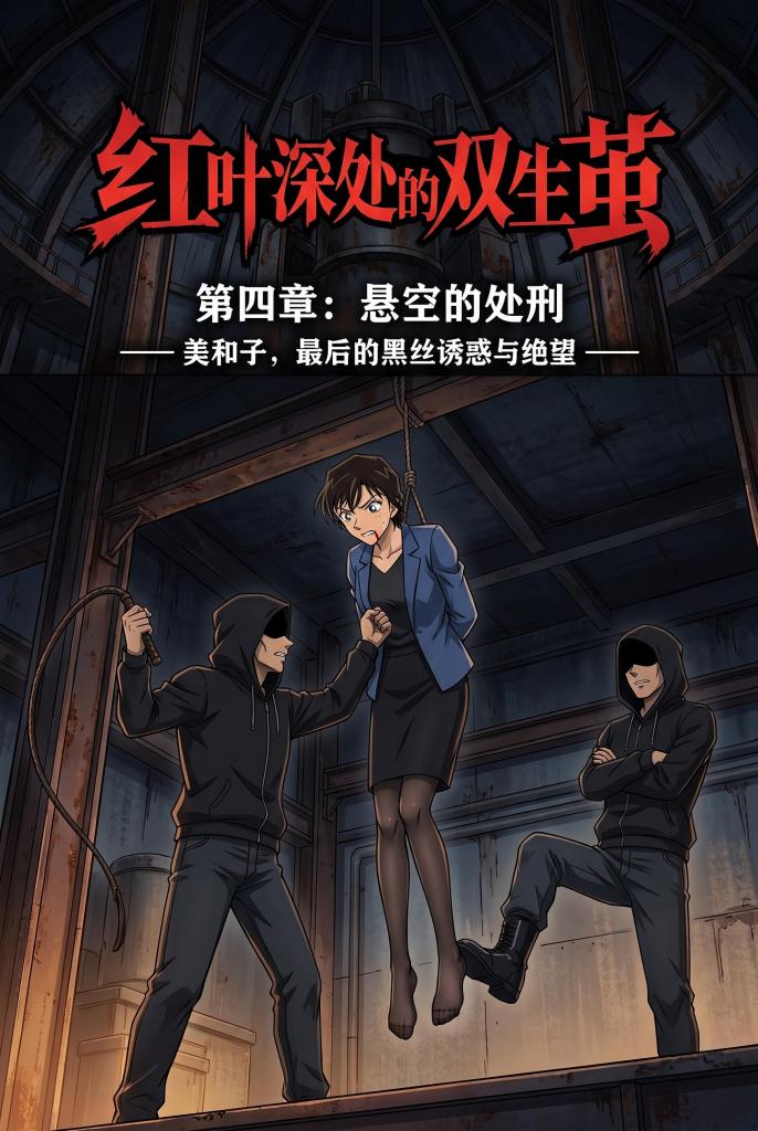 《名侦探柯南之黑衣绑架案》第三章  工藤美和子的相助   捆绑 黑丝 吊缚 鞭打 揉胸 - 注意：主线故事为4-31张，其余为杂图，故事一致性不高，请谅解，感谢支持。
