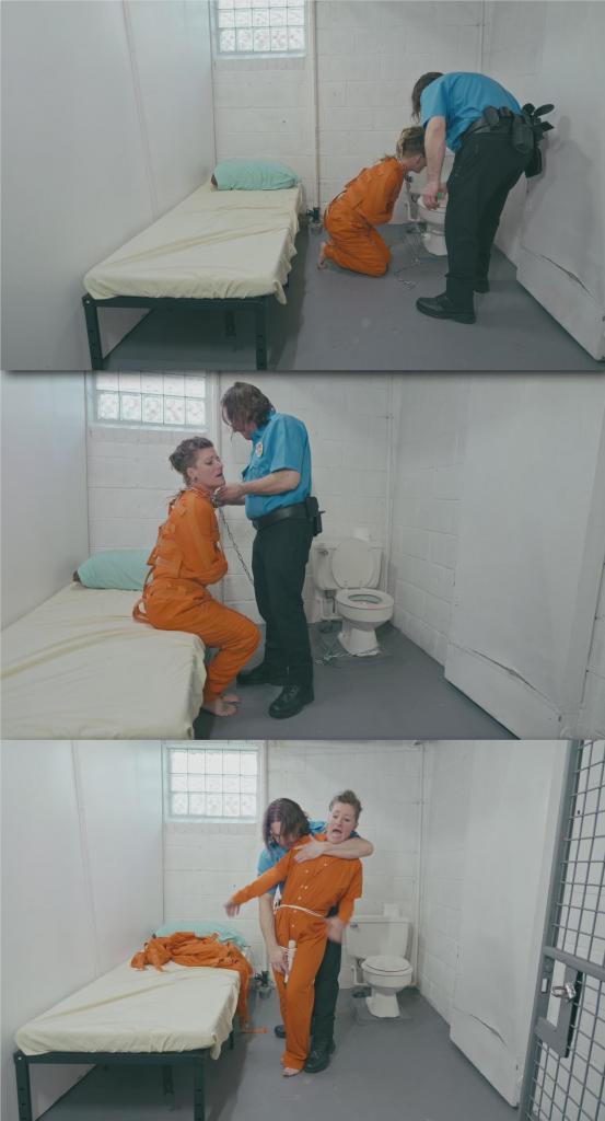 Fayth: Ceo in prison part#2 片名：Fayth: Ceo in prison part#2<br><br>美女CEO监牢紧缚衣囚禁的故事，镣铐铁链被栓到马桶放置的画面，男警很龌龊啊，他要摧毁CEO的意志来达到他不可告人的目的