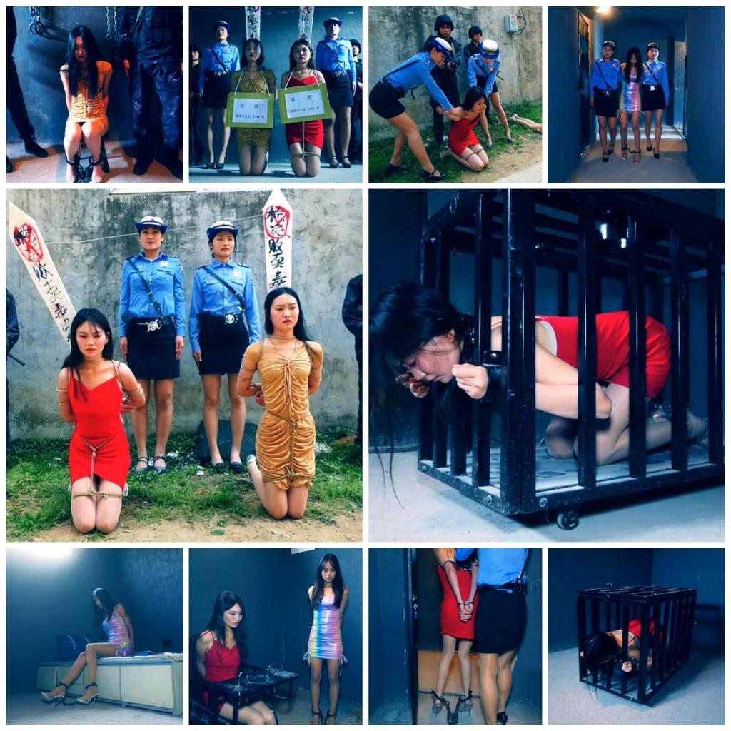 定拍转公映《秘密押送》第三集 两个女毒贩被押赴刑场执行枪决由于出现重大发现一名女毒贩被叫停执行押回监牢重新审讯 经过授权发布，方冰和梁觅由于贩卖毒品数量巨大被判死刑，她们被五花大绑起来差上标牌押赴刑场准备执行死刑。在方冰贩执行枪决以后，由于梁觅得妹妹梁玉玲落网后缺乏一定证据，梁觅被紧急叫停执行枪决，然后把把她押解回监牢。女毒贩梁玉玲被戴上手铐脚镣押解回监牢看管。重新提审梁觅后，梁觅态度嚣张拒不交代所有，拒不承认认识梁玉玲，梁玉玲被押解到审讯室，两人拒不承认认识对方，也不交代犯罪事实。为了突破梁觅的口供，梁觅被跪着关押在狗笼子里惩戒。<br>另外招聘模特，喜欢做模特拍片可以联系我们，QQ342642509