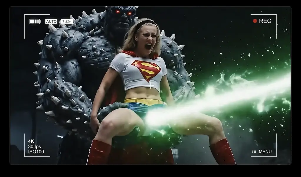 SuperiorGirl vs Doomsday - Item sold by Rye 超级女英雄SuperiorGirl被引诱到一个废弃的仓库，末日怪物在那里对女超人展开了攻击。这是一个人工智能定制的恶搞视频，包含殴打、下体攻击、击打腹部和面部、勉强达到高潮、击倒、猥亵、服装破坏等等！<br>Superheroine SuperiorGirl is lured to an abandoned warehouse where the Doomsday monster is unleashed on supergirl.This is an AI custom order parody that contains beatdowns, low blows, stomach and face punching, reluctant orgasms, KO's, groping, costume destruction, and more!