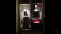 ♥♥♥CD伪娘小诡的自缚160.黑无常与白无常♥♥♥ 黑白无常同框<br>这次小诡先用姐姐的丝袜堵嘴<br>再用胶带封嘴<br>再戴上三向鼻钩<br>再套上姐姐内裤<br>再戴上马具封口<br>再套上丝袜头套<br>再用保鲜膜包裹头部<br>鼻钩把鼻孔完全撑开<br>每一次呼吸都是浓烈的味道<br>就这样~<br>百度盘用户下载解压后,修改后缀名.MP4<span style='color:#b0b0b0;'>[隐藏文字，购买后可见]</span>