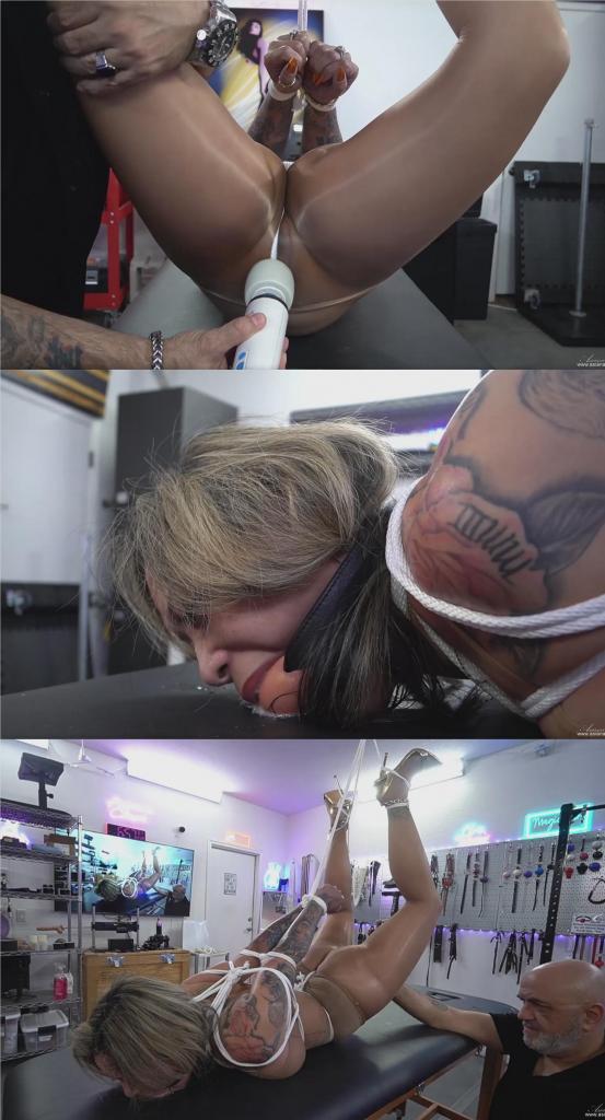 HARD Part 2 片名：HARD Part 2<br><br>I can feel all of my weight resting on my ankles and wrists as I keep turning my head, trying to stop the ball gag from being pushed deeper into my mouth—but it only helps so much. With little I can do to find any comfort, I hang there helplessly while Martin periodically teases me with the wand until I've endured long enough to earn my reward.<br><br>我可以感觉到我所有的重量都落在了脚踝和手腕上，我不停地转头，试图阻止球塞被更深地推入我的嘴里——但这只能起到这么大的作用。我几乎找不到任何安慰，只能无助地挂在那里，而马丁则定期用魔杖戏弄我，直到我忍受了足够长的时间才能获得奖励。