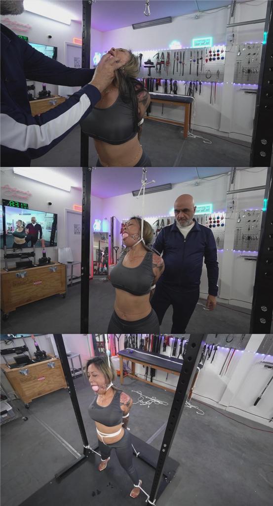 Good Girl Pants Part 1 片名：Good Girl Pants Part 1<br><br>I know an outfit is extra “cock-approved” when I end up gagged, spread, and toyed with in the Playroom. The moment I slipped into these fancy new pants with a zipper running from the crotch to the ass, I knew Martin was going to have fun with them… and I was right. Now I’m stretched wide, exposed, and hanging from the rack by my throat while he has his way with me.<br><br>我知道，当我在游戏室里被堵住嘴、散开和玩弄时，一套衣服是额外的“公鸡认可的”。当我穿上这条从裤裆到屁股都有拉链的时髦新裤子的那一刻，我就知道马丁会和它们玩得很开心……我是对的。现在我伸得很宽，暴露在外，挂在架子上的喉咙里，而他却对我为所欲为。