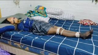 A Team Project 7 girl shocking get tied up and ball gagged