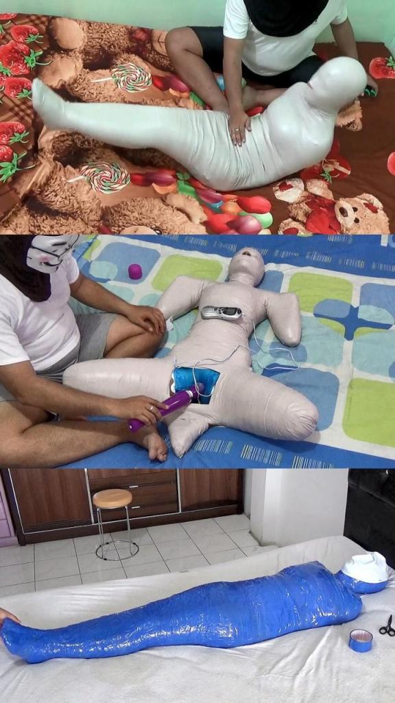 Compilation Ver.56 : Editor Choice Mummification (3 in 1) Compilation Ver.56 : Editor Choice Mummification is collection of mummification videos from Randy Mummify Editor’s Choice, All videos start from the Main Scene (POV)<br>3 Scenes In Compilation : RM130, RM105 and RM079
