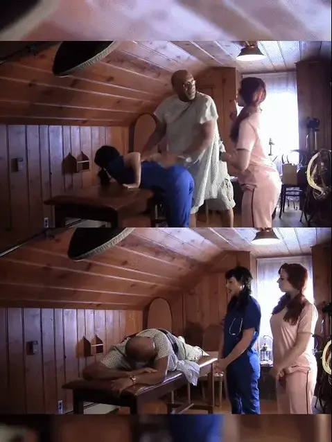 Nurse Nyxon and Nurse Ludella 04-27-24 【中文微剧情roper】可爱的护士们试图为我安排结扎手术，而我只能用几项医疗约束来纠正她们的错误。These lovely nurses try to prep me for the wrong surgery, and I have to show them the errors of their ways with a few medical restraints