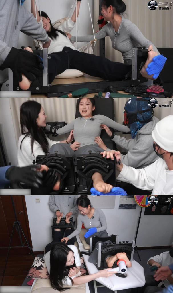 【阿杰快跑】编号135—六一欣欣双女主直播作品 【阿杰快跑】编号135—六一欣欣双女主直播作品<br>原创者：阿杰快跑<br>有互t 。虽然是冬天拍的，但热量可是非常之高，把六一快挠成湿身诱惑了，腋下的汗渍越发清晰可见 。另外一个妹子反应也很给力，颜值高对话多