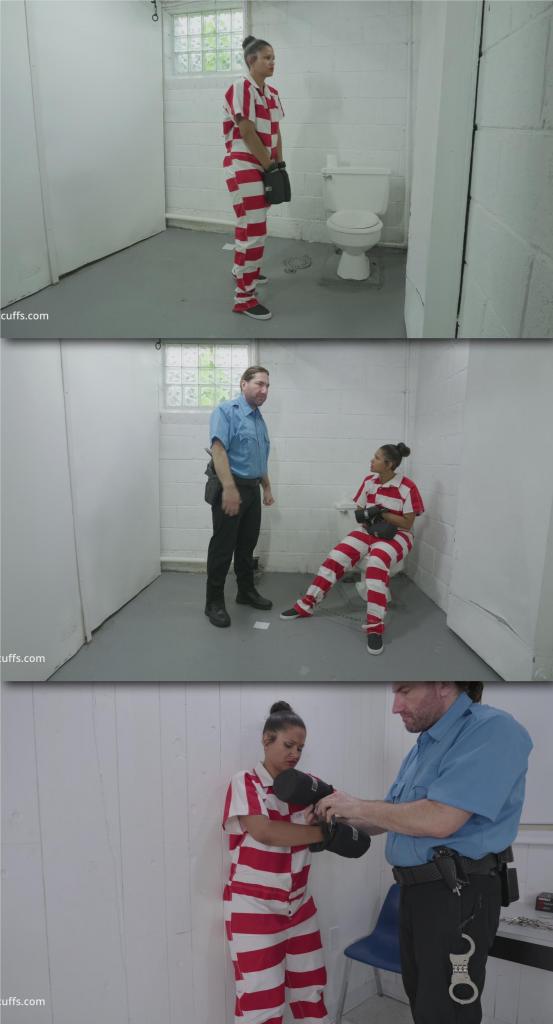 Calisa broke the rules part#2 片名：Calisa broke the rules part#2<br><br>Calisa美女被收监，手铐脚镣白红条纹囚服囚室监禁的故事