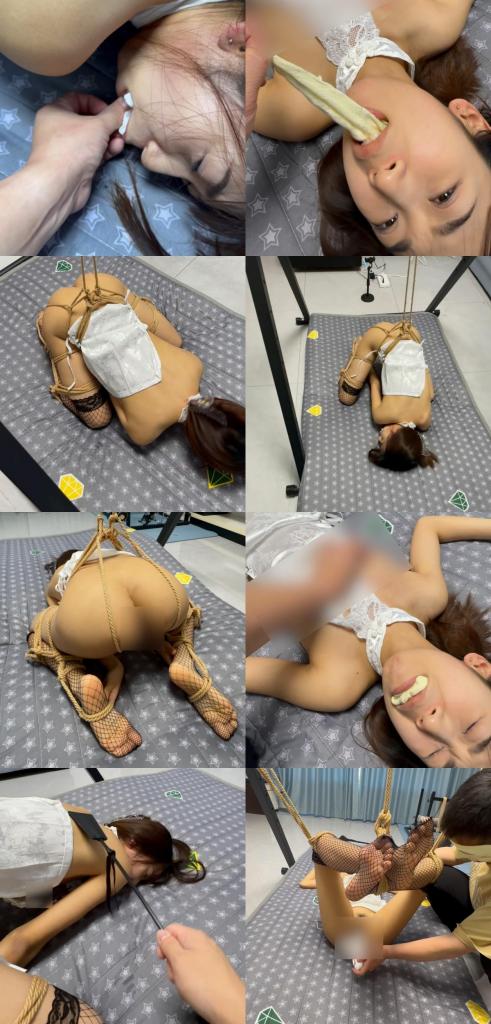【束人映像】定拍转公映  【娇小柔弱女大跪吊TJ玩弄】口塞原味棉袜+震动B+手持阳具强高GC+TK+SP 【束人映像】原创   公告：定拍咨询Q：547219323 。（支持版权买断，独享，剧情类等）加好友备注来意。工作室长期招聘女绳模，（不接伪娘谢谢） 工作室可接约绑体验，女绳师捆绑，TJ，囚禁等服务，也可出租场地。模特原味出售。另招募有实力同好伙伴共同进步