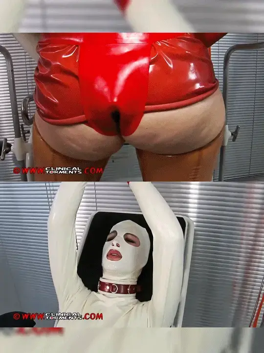 CLINICAL TREATMENT FOR LUST - PART FIVE 【中文金丝雀系列】TAG：充气假阳聚、拉拉、连体乳胶衣。Nurse Seraphina & Julia 