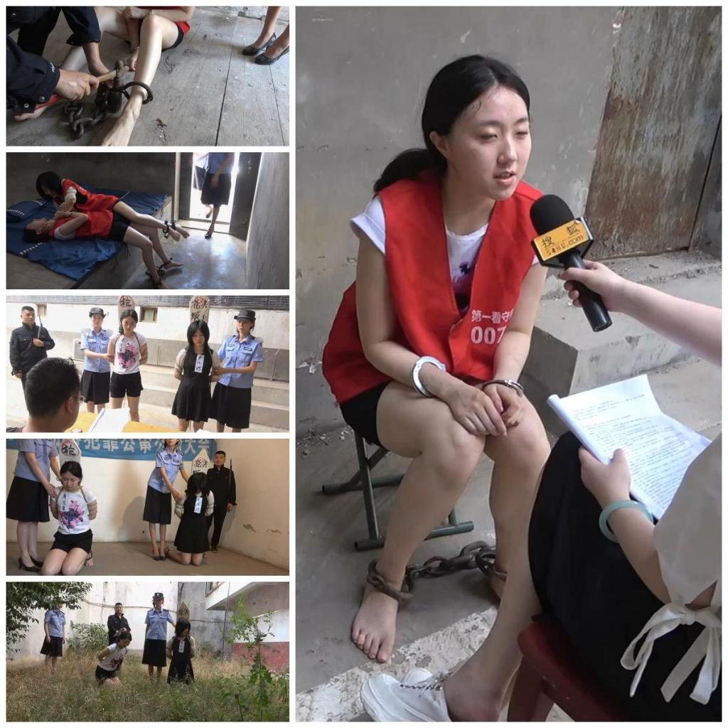 【梨花雨】城中桃李愁风雨 下集 故事简介：廖艾萱被押解回来后立即对她展开审讯，经廖艾萱交代乔悦婷曾经在贩卖毒品时杀人，办案人员根据廖艾萱提供的线索最终找到乔悦婷杀人的证据，乔悦婷的案子也重新审理。廖艾萱虽然被暂停执行死刑，依旧是重犯，立即给她砸上了死镣，然后押解回牢房。因为廖艾萱供出了乔悦婷杀人，所以仇人见面就扭打在一起，两人的动静引来了看守人员，看守人员为了惩戒乔悦婷给她戴上了驷马铐反省。很快乔悦婷也被判处死刑，廖艾萱虽然立功但不足以减轻罪责依旧维持死刑原判。宣判完以后，乔悦婷也被砸上了死镣，然后在牢房里等待执行死刑。在死刑执行前，两人依旧被电视台采访，然后被五花大绑押赴刑场执行枪决。<br>【联系方式】QQ：3035514462 （定拍者加）