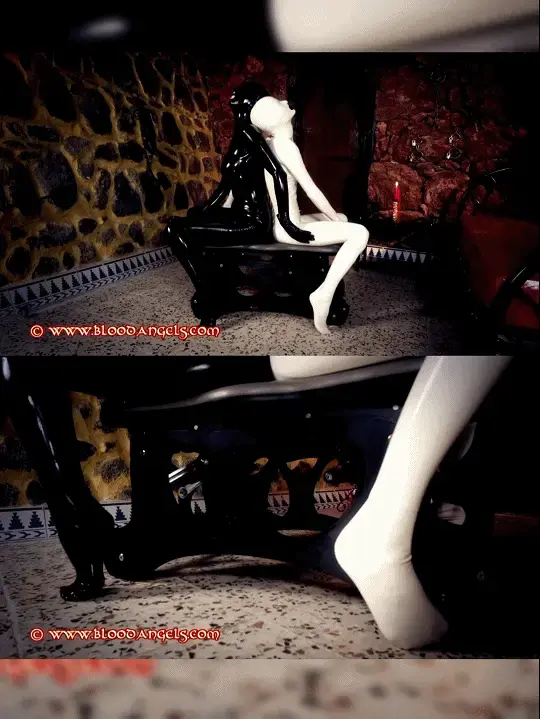 RUBBER DOLLS - PART SIX  【金丝雀系列】TAG：双人快乐摇摇椅、假阳聚、全包乳胶衣。BloodAngels: Zara DuRose & Cold Embrace 