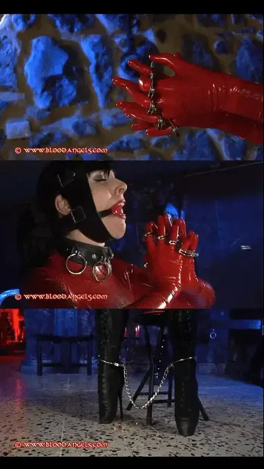 THUMB CUFFS - PART THREE 【金丝雀系列】TAG：芭蕾舞长筒靴、自缚强制站立、拇指铐。BloodAngels: Amarantha 