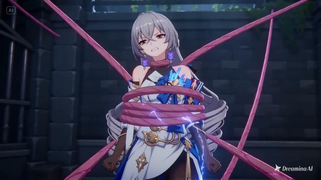 [崩坏:星穹铁道]布洛妮娅触手纯享版-100%游戏风格渲染AI生成视频-米哈游 作者：Hero隆 本视频由Seedance2.0Fast视频生成模型进行生成，这次我合集内有30个15秒的视频，是触手纯享版所以捆绑方式没有特别丰富，价格也对应非常低，希望大家可以购买观看。如果有任何疑问或者想看的角色欢迎评论区留言，每一个评论我都查看并回复，如果很多人对你想看的有兴趣那么我就会制作！！！