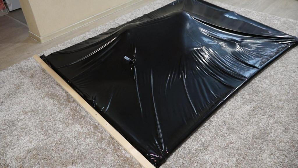 Experiments with poses in a black vacuum bed Sonya is already bored. She doesn't know how to lie in a vacuum bed. Maybe you can suggest new poses for vacuum toy? send them to her at the mail which is indicated in the video and she will try to realize them. In the meantime, look at the poses she has already taken for you.
