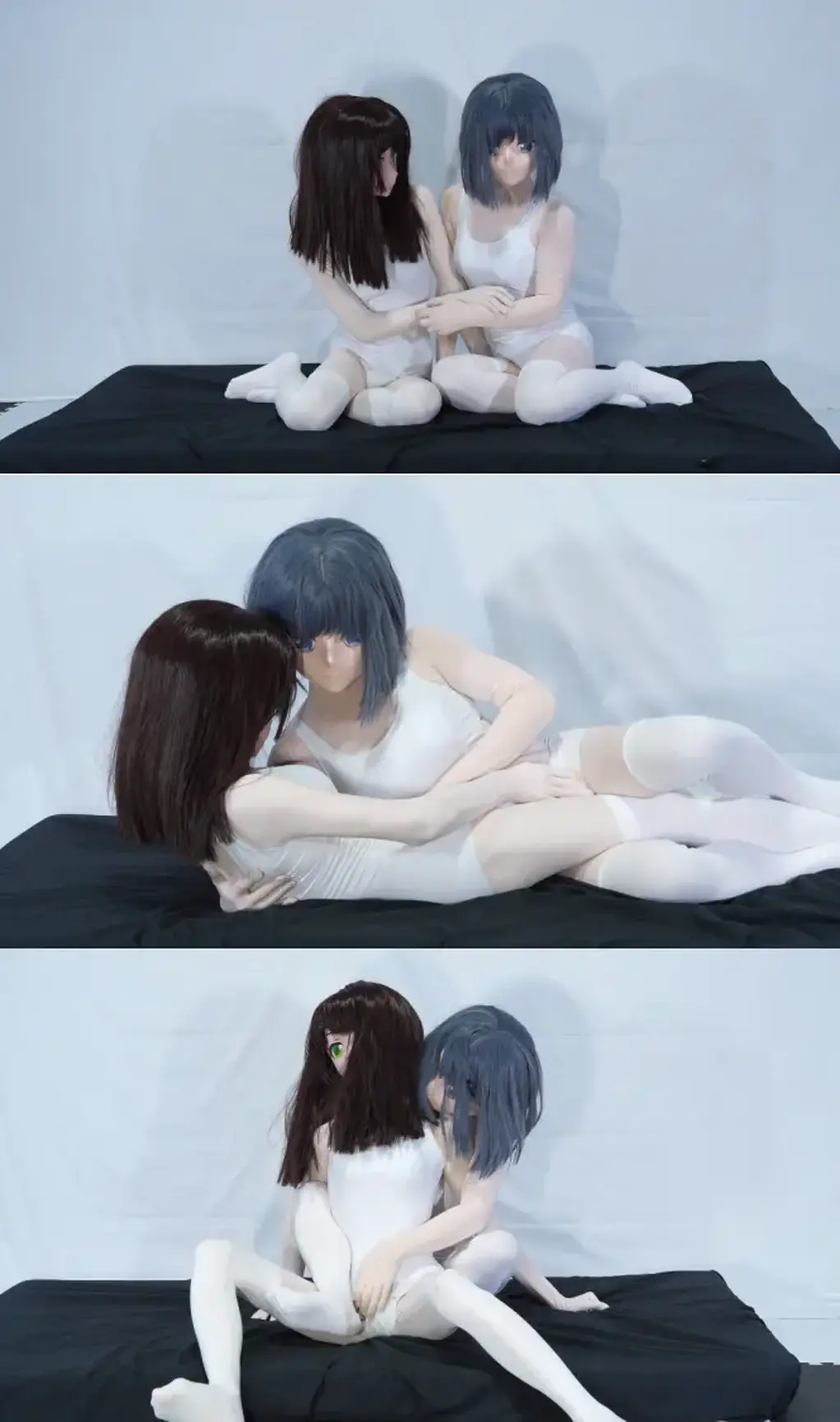 なゆたとあまね(その１) <span style='color:#b0b0b0;'>[隐藏文字，购买后可见]</span><br>久しぶりにオリジナル子二人による動画です<br>kig、头壳、Kigurumi、cos、cosplay、zentai、全包、丝袜