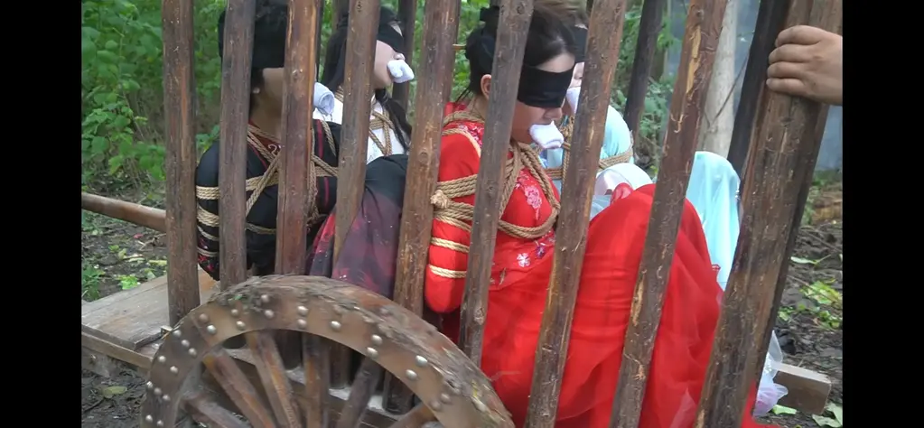 一绳有你定制《女神捕之千金蒙冤案》第四集 三女押着老板娘前往京城，被追兵抓出，押入囚车运走，四女在牢房中逃脱，顺利到达京城，但一切真的那么顺利吗？