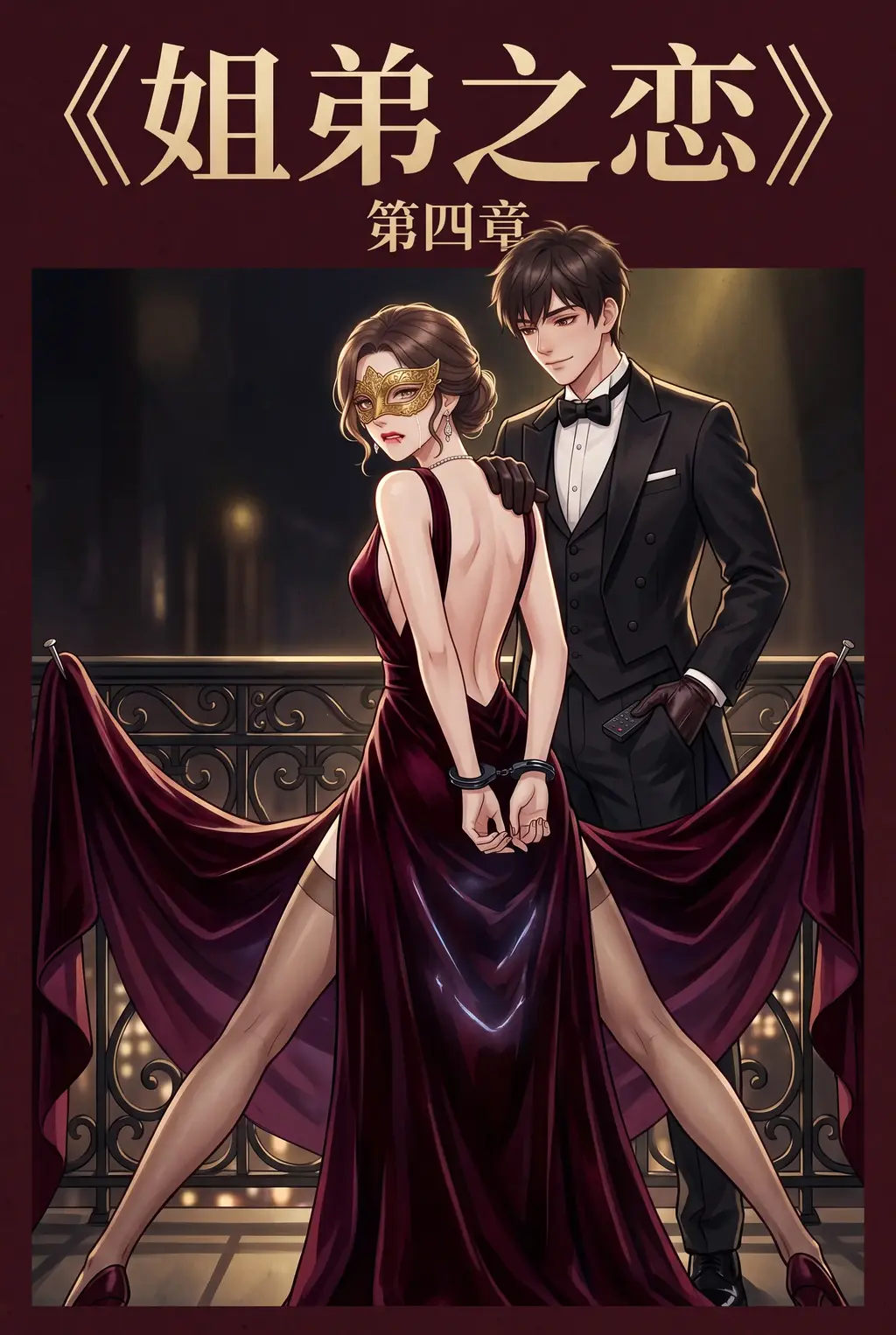 《姐弟之恋》第四话   捆绑 跳蛋 玩弄 高潮 - 感谢支持，最近很忙，加上自己对作品的质量要求越来越高，所以更新稍微慢了些，请谅解，交流和定制请到工作室主页查看私信联系。 [中国女孩,国产动漫, 剧情向,镣铐,男调女]
