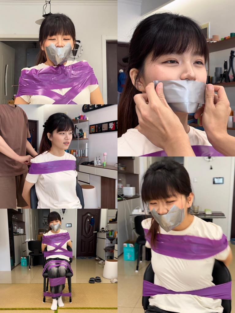 【缚艺录】【DDL-553】【新模小翡】紫色的束缚与银色的封嘴~ 1.周更视频，致力于拍摄gagpara的风格，【缚艺录】老观众懂得都懂~<br>2.接长期定拍，不约拍，非诚勿扰，加好友备注来意，《缚艺录》QQ：2143175428，vx：WksAPTX<br>3.倡导绿色、健康的亚文化，不接受裸露X器官，大尺度等，色情勿扰！只接受正常绳艺，以及绳艺娱乐方面的内容；部分模特出于隐私考虑，不出镜。<br>4.压缩包密码：fuyilu123<br>5.祝各位同好，身体健康，生活美满<br>6.本工作室的视频，只在特定网站存在，不要乱发，已发现盗版网站、私人在公众网络平台，发布原创内容的片段、图片，如果涉及到模特本人，造成大众传播影响，后果自负<br>7.尊重小圈文化，尊重原创作者，若有大众平台乱发者，一经发现，立刻举报封号！招陕西地区的，兼职女模特，有意滴滴，只做绿色的捆绑与游戏体验，无色情~