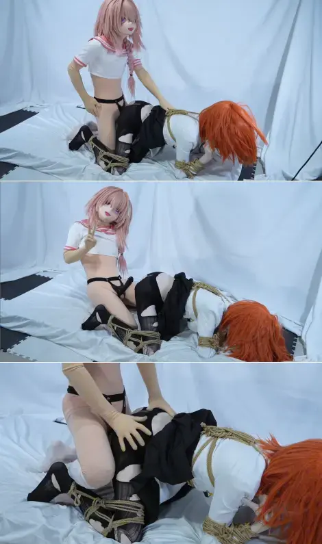 男の娘×主人(その2) <span style='color:#b0b0b0;'>[隐藏文字，购买后可见]</span><br>男の娘が主人を縛っていぢめて楽しむ動画です<br>kig、头壳、Kigurumi、cos、cosplay、zentai、全包、紧缚、捆绑、拘束、束缚、犬缚、绳缚、人形犬、k9