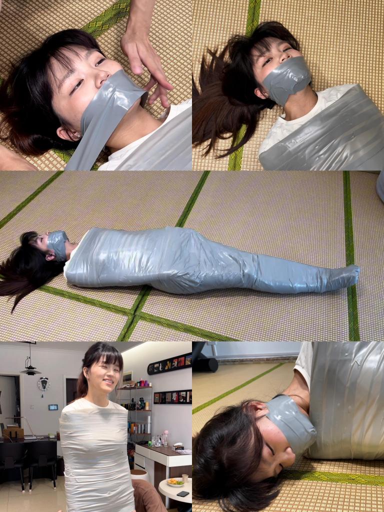 【缚艺录】【DDL-555】【小翡】银色木乃伊+严密封嘴~ 1.周更视频，致力于拍摄gagpara的风格，【缚艺录】老观众懂得都懂~<br>2.接长期定拍，不约拍，非诚勿扰，加好友备注来意，《缚艺录》QQ：2143175428，vx：WksAPTX<br>3.倡导绿色、健康的亚文化，不接受裸露X器官，大尺度等，色情勿扰！只接受正常绳艺，以及绳艺娱乐方面的内容；部分模特出于隐私考虑，不出镜。<br>4.压缩包密码：fuyilu123<br>5.祝各位同好，身体健康，生活美满<br>6.本工作室的视频，只在特定网站存在，不要乱发，已发现盗版网站、私人在公众网络平台，发布原创内容的片段、图片，如果涉及到模特本人，造成大众传播影响，后果自负<br>7.尊重小圈文化，尊重原创作者，若有大众平台乱发者，一经发现，立刻举报封号！招陕西地区的，兼职女模特，有意滴滴，只做绿色的捆绑与游戏体验，无色情~
