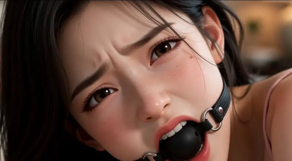 《母女绑架案》下 母亲回来后。换完衣服想去楼上看一下女儿，听见楼上传来的唔唔声，母亲以为女儿在看电视剧也没多想，于是上楼看见女儿被捆绑在床上，由于酒精的原因，大脑没有危机意识，母亲直接来到女儿身边想要给女儿解开绳子不料忽略了藏在门后的绑匪，被绑匪捆绑堵嘴，绑匪将两人拉到楼下捆绑，调教一番后将两人带离了小区