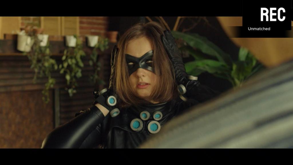 Unmatched Superheroine defeated by her enemy. <span style='color:#b0b0b0;'>[隐藏文字，购买后可见]</span>