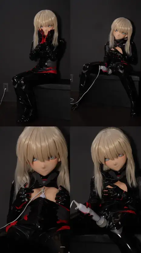 女王ピチテカスーツで…… <span style='color:#b0b0b0;'>[隐藏文字，购买后可见]</span><br>髪型一緒だし問題ないですよね？<br>ぴっちりスーツは地球を救うんですから<br>kig、头壳、Kigurumi、cos、cosplay、zentai、全包、乳胶、乳胶紧身衣