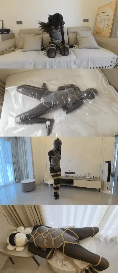◤纯享版ZX游戏◢这个系列目前为止最炸裂的一集，四次昏迷失禁、塑料袋✙丝袜套头✙掐脖ZX✙真空袋✙皮头套✙水刑不只是ZX那么简单，还被呛水，绝命挣扎嘶吼多次昏迷失禁 禁止模仿，模特在保证绝对安全情况下体验<br>这一集我自认为是这个系列目前为止最炸裂的一集<br>四次昏迷失禁<br>塑料袋✙丝袜套头，几乎是一点空气不给，中间给换气时间也少得可怜，塑料袋套头掐脖，袋子上只剩下猛吸气的五官，挣扎嘶吼到力竭，太猛了<br>真空袋吸得超紧，每一次都是在临界点才打开，打开袋子的瞬间猛吸气，咳嗽，闷得浑身被汗水湿透<br>皮革头套菱缚蛇缚，绳子的限制问题，全身只能扭曲挣扎，挣扎得过于猛烈勒得一身的绳印，都浸出血点了<br>十大酷刑水刑，把纸巾一张一张打湿贴在口鼻上，嘶吼中伴随着呛水的声音，不知道具体铺了多少层之后直接拿起水杯往上面倒，最终力竭昏迷失禁