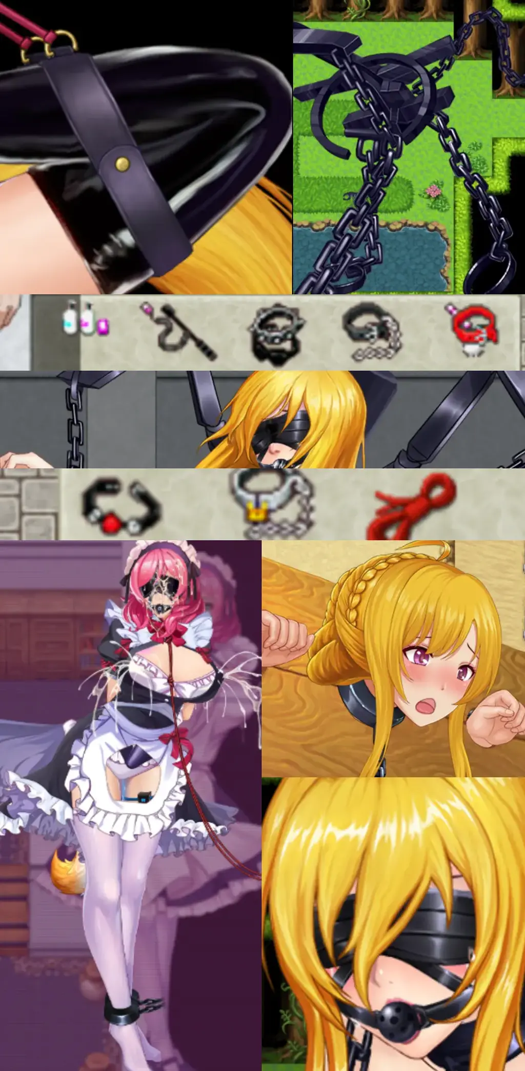 诅咒铠甲2-独角兽牧场/呪いの鎧II-ユニコーン牧場/Cursed Armor2-Unicorn Ranch（最新版本+DLC+官方中文版）【手机版本】 由于和谐实在太严重，本作安装包采取的压缩包方式上传网盘<br>请按照教程步骤将压缩包的后缀改成7z之后解压（个人建议还是在电脑上解压好后传回手机安装）<br>重要提醒：华为手机用户！请在鸿蒙系统中关闭纯净模式，然后进入应用管理，找到该游戏并访问权限设置，授予游戏存储权限。缺少存储权限将导致游戏无法正常运行。<br>【闪退与无法运行的问题主要源于手机本身，而不是游戏本身。如果游戏仍然无法启动，请尝试重启手机以使设置生效。】<br>注意事项：该版本适用于安卓系统和鸿蒙系统，苹果系统无效<br><br>包含内容：BDSM/捆绑拘束/紧缚放置/人型犬/监禁调教/鞭打虐待/奴隶宣言/气味系/全包/颈首枷/十字架/凌辱堕落，等等<br>也有部分重口内容：触手异种/人体强制开发/机械改造/无尽高潮/虚脱掐脖，等等<br>《诅咒铠甲2》独角兽DLC现已推出！<br>《诅咒铠甲2》独角兽DLC现已推出，扮演化身为独角兽的索菲亚，与骑手苏菲一同在牧场中进行训练、夜袭其他骑手，称霸独角兽竞技赛！<br>独角兽DLC的主要配角为骑手苏菲，她将与索菲亚一起在里牧场行动和训练。在此DLC中基本上没有战斗，主要玩法均在独角兽牧场里进行，包含夜袭其它骑手、训练小游戏等玩法。<br>独角兽DLC是一个有自由度的故事，共包含 2 种结局；并带来全新角色立绘，且维持着与游戏本体一致的变身动画。<br><br>游戏简介：<br>莉莉娜在一次事件力量遭到封印，并意外的获得了帝国公主-索菲亚的外貌与「灵魔女」之力。<br>为了找到圣物，莉莉娜将以公主与灵魔女的双重身分踏上危机四伏的旅程。<br>不过…在这个疯狂的世界，败北的结果…可不仅仅是付出生命那么简单！<br>成为魔女犬、用肉体供奉不死生物、与魔虫交合产卵、把自己的魔力和肠道做为容器酿酒…<br>一切都是为了解除诅咒铠甲-西西莉亚的封印…..<br>---------------------------------------------------------------------------------------------------------------------------------------------------------<br>更多的有关于BDSM的游戏抑或是其他恋物游戏可以点击我的视频，进我发布的视频主页查看<br>我会不定时更新内容，如果有什么建议或者您想玩的什么游戏，可以私信或者直接在视频下方留言<br>注意事项：<br>1.解压密码默认没有，有的话提取码就是<br>2.请不要在线解压，请不要在线解压，请不要在线解压，重要的事情说三遍<br>3.个别用户压缩包使用自带的压缩软件如果无法解压请下载《360压缩》进行解压，因为我是用360压缩软件进行生成的压缩包，此软件百分百解压<br>4.下载完成后是后缀为.111或者其他什么稀奇古怪的后缀的文件，需要右键点击重命名改后缀，将他改成.7z才可进行解压，如最后一张gif动图所示，中间那步点是(有时需要多次改后缀解压，一直解压到出现游戏文件为止）<br>5.因为网盘等问题被和谐，直接在评论里面和我说一声补档即可，一般会在3天之内补上，另外，关于PC端和手机端游戏的问题，大部分发布的都是PC端游，也有一些手机端，如果是手机端游戏，我会在文中或者标题特别说明，其次，手机端还分为安卓和苹果两个系统，两端不可互通（PC同理，win和mac）<br>---------------------------------------------------------------------------------------------------------------------------------------------------------<br>(怎么改文件后缀)<br>下面的是百度百科的原话<br>修改文件后缀名的方法主要涉及显示文件扩展名、重命名文件以及使用命令行工具。以下是具体步骤：<br>（1）显示文件扩展名：首先，需要确保文件扩展名是可见的。<br>在Windows系统中，可以通过打开“此电脑”或任意文件夹，点击菜单栏中的“查看”选项，然后勾选“文件扩展名”来显示文件后缀。<br>（2）重命名文件：一旦文件扩展名显示出来，就可以通过重命名文件来修改后缀名。选择需要修改后缀名的文件，右键点击并选择“重命名”<br>然后直接在文件名后面添加或修改后缀名。完成后，按回车键确认修改。<br>（3）使用命令提示符：对于批量修改或更复杂的操作，可以使用命令提示符（cmd）。<br>打开cmd窗口，使用“ren”命令来批量修改文件后缀名。例如，要将当前目录下的所有.txt文件改为.doc，可以输入“ren *.txt *.doc”。<br>注意事项：修改文件后缀名可能会影响文件的打开方式和系统对文件的识别。<br>确保新后缀名与文件的实际格式相匹配，否则可能导致文件无法打开或数据损坏。<br>如果不确定文件的原始格式，建议先备份原始文件。<br>对于特定操作系统（如Windows 11）或设备（如iPhone、苹果电脑）<br>操作步骤类似，但可能有些许差异，特别是在显示和修改文件扩展名的具体步骤上。<br>